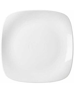 Genware Porcelain Rounded Square Plate 17cm/6.5"