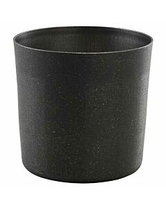 GenWare Black Vintage Steel Serving Cup 8.5 x 8.5cm