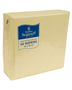 Swantex Swansoft Devon Cream Napkin 40cm