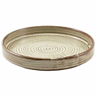 Terra Porcelain Grey Presentation Plate 18cm