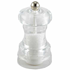 Genware Salt Or Pepper Grinder Acrylic 10cm