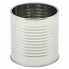 Stainless Steel Can 8cm Dia x 8cm