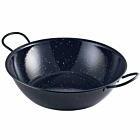 Black Enamel Dish 30cm