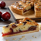 Chantilly Patisserie Frozen Plum & Almond Frangipan Tart