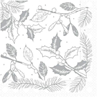 Swantex Swansoft Aspen Christmas Napkins 40cm
