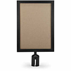 GenWare Black Barrier Post A4 Poster Frame