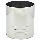 Stainless Steel Can 15.7cm Dia x 17.8cm
