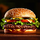 Caterfood Select Frozen 100% Beef Burgers 6oz