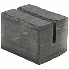Genware Slate Cube Mini Sign Holder 3 x 2.5cm