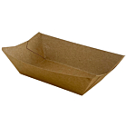 Zeus Compostable & Recyclable Kraft Large Meal Trays