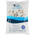 Aquahawk Frozen Raw Peeled & Deveined King Prawns