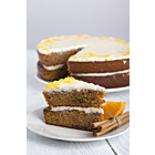 Truly Treats Frozen Carrot Cake with Orange Frosting