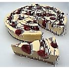 Mademoiselle Frozen Raspberry/White Chocolate Cheesecake