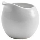 Genware Porcelain Milk Jug 8.5cl/3oz