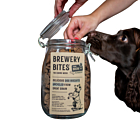 Canine Menu Brewery Bites Glass Jar with Label