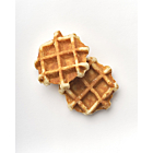 Wafflemeister Classic Mini Belgian Waffles with Sugar Pearls
