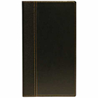 Contemporary Bill Presenter 23 x 13cm Black