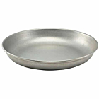 Vintage Steel Coupe Plate 24cm
