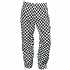 Large Check Black & White Baggies XL Size