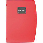 Rio A4 Menu Holder Red 4 Pages