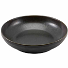 Terra Porcelain Black Coupe Bowl 27.5cm