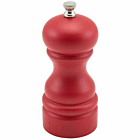 GenWare Red Wooden Salt/Pepper Grinder 13cm