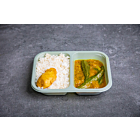 Simply Frozen Afro Caribbean Okra Curry & White Rice