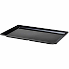 Black Melamine Platter GN 1/1 Size 53 X 32cm