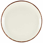 Terra Stoneware Sereno Brown Coupe Plate 19cm