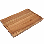 Genware Acacia Wood Serving Board 34 x 22 x 2cm