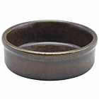 Terra Porcelain Black Tapas Dish 10cm