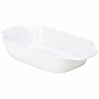 Genware Porcelain Individual Rectangular Dish 16 x 11cm/6.3