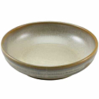 Terra Porcelain Matt Grey Coupe Bowl 23cm