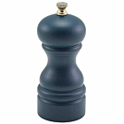 Blue Wooden Salt/Pepper Grinder 13cm