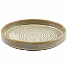 Terra Porcelain Matt Grey Presentation Plate 18cm