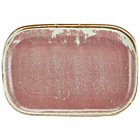 Terra Porcelain Rose Rectangular Plate 29 x 19.5cm
