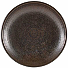 Terra Porcelain Black Deep Coupe Plate 28cm