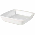 Genware Porcelain Square Roaster 25.4cm/10"