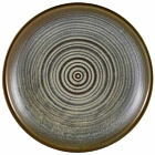 Terra Porcelain Matt Grey Deep Coupe Plate 21cm