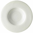 Genware Porcelain Wide Rim Pasta Plate 30cm/12"