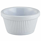 Ramekin 2oz Fluted White