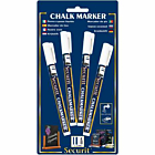 Chalkmarkers 4 Pack White Small