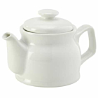 Genware Porcelain Teapot 45cl/15.75oz