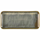 Terra Porcelain Matt Grey Narrow Rectangular Platter 27 x 12