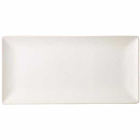 Luna Stoneware White Rectangular Plate 25 x 15cm/10 x 6"