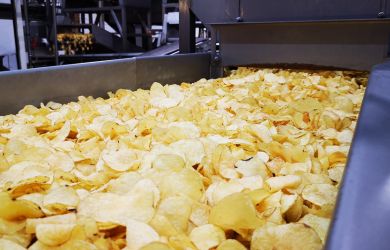 Fairfields Farm Crisps in factory Fairfields Farm Crisps in factory